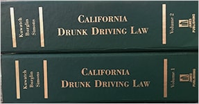 California Drunk Driving Law Book 